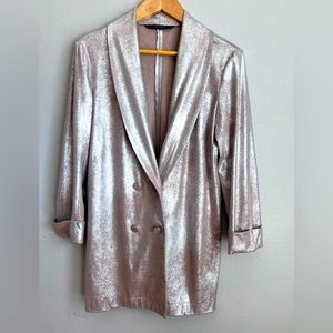 ZARA Metallic blazer